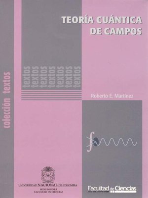 cover image of Teoría cuántica de campos